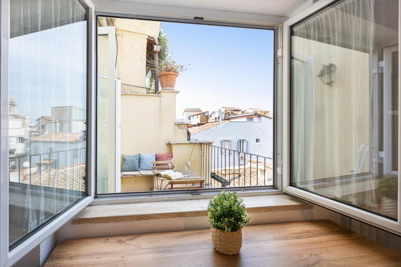 Campo De' Fiori Penthouse-Rental In Róma Kültér fotó